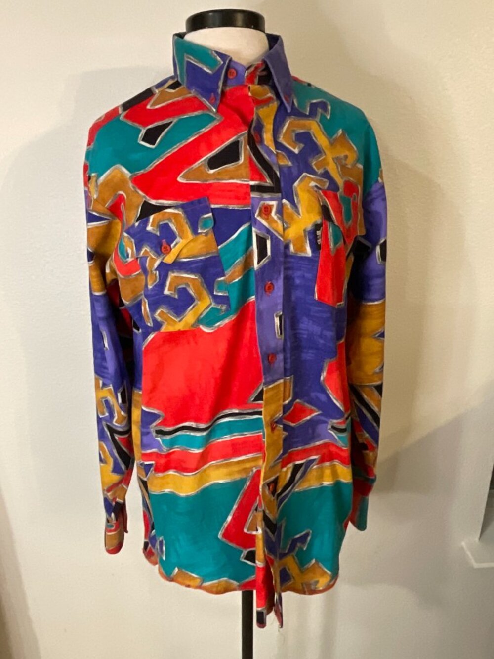 Vintage 90s Brooks & Dunn Panhandle Slim Western Shirt L USA